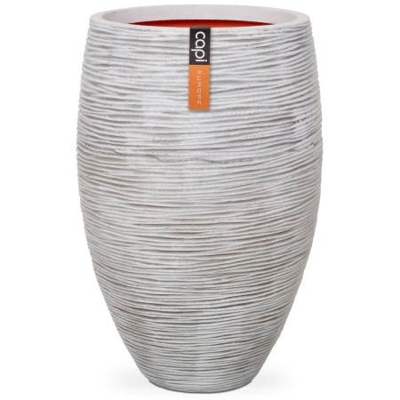 Capi Jarrón Nature Rib elegante Deluxe marfil 40x60 cm KOFI1131 von , Töpfe und Pflanzgefäße - Ref: Foro24-424250, Preis: 118...