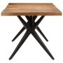 Mesa de comedor madera maciza de acacia 200x90x76 cm von , Küchen- und Esstische - Ref: Foro24-323571, Preis: 380,24 €, Rabat...
