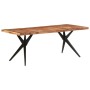 Mesa de comedor madera maciza de acacia 200x90x76 cm von , Küchen- und Esstische - Ref: Foro24-323571, Preis: 380,24 €, Rabat...