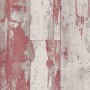 DUTCH WALLCOVERINGS Papel de pared madera rojo y beige de , Papel pintado - Ref: Foro24-430622, Precio: 24,67 €, Descuento: %