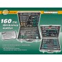 Brüder Mannesmann Set de herramientas 160 piezas 29078 de , Juegos de herramientas manuales - Ref: Foro24-408589, Precio: 234...