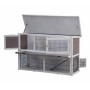 @Pet Conejera Bigfoot madera blanca 137x50x85 cm 26024 von , Käfige und Lebensräume für Kleintiere - Ref: Foro24-423372, Prei...