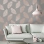 DUTCH WALLCOVERINGS Papel pintado Fawning Feather gris y oro rosa de , Papel pintado - Ref: Foro24-437412, Precio: 23,87 €, D...