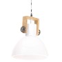 Lámpara colgante industrial 25 W blanca redonda 30 cm E27 by , Lamps - Ref: Foro24-320539, Price: 66,59 €, Discount: %