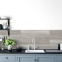 Grosfillex Baldosa de pared Gx Wall+ 15 uds roble gris claro 15x90 cm de , Recubrimiento de paredes - Ref: Foro24-434308, Pre...