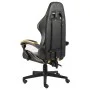 Black and gold synthetic leather gaming chair by vidaXL, Office chairs - Ref: Foro24-20520, Price: 121,50 €, Discount: %
