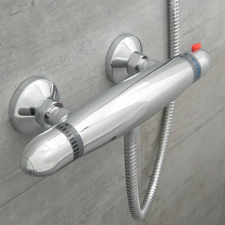 SCHÜTTE Grifo mezclador termostático para ducha SUPRA cromado by , Faucets - Ref: Foro24-434561, Price: 72,82 €, Discount: %
