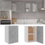 Hängeschrank aus Sperrholz in Betongrau, 39,5 x 31 x 60 cm von vidaXL, Küchenschränke - Ref: Foro24-801256, Preis: 47,73 €, R...