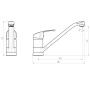 SCHÜTTE Grifo mezclador de fregadero TASSONI baja presión cromado von , Wasserhähne - Ref: Foro24-438722, Preis: 47,86 €, Rab...