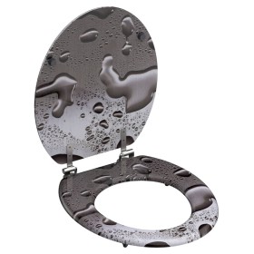 SCHÜTTE Tapa de inodoro GREY STEEL MDF von , Toiletten- und Bidetsitze - Ref: Foro24-438734, Preis: 43,63 €, Rabatt: %