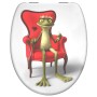 SCHÜTTE Asiento de inodoro con cierre suave FROG KING by , Toilet and bidet seats - Ref: Foro24-438769, Price: 36,35 €, Disco...