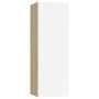 Mueble para TV madera contrachapada blanco roble 30,5x30x90 cm von , TV-Möbel - Ref: Foro24-803354, Preis: 59,30 €, Rabatt: %