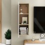Mueble para TV madera contrachapada blanco roble 30,5x30x90 cm von , TV-Möbel - Ref: Foro24-803354, Preis: 59,30 €, Rabatt: %