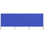 Paravientos de playa de 3 paneles tela azul celeste 400x80 cm by , Umbrellas - Ref: Foro24-47145, Price: 30,40 €, Discount: %