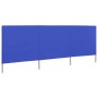 Paravientos de playa de 3 paneles tela azul celeste 400x80 cm by , Umbrellas - Ref: Foro24-47145, Price: 30,40 €, Discount: %
