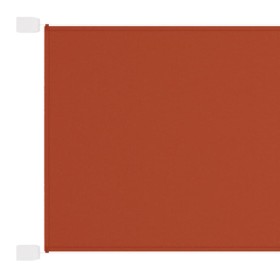 Toldo vertical terracota tela oxford 60x1200 cm by , Umbrellas - Ref: Foro24-148352, Price: 48,04 €, Discount: %