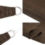 Toldo de vela HDPE marrón 160 g/m² 3/4x3 m by , Umbrellas - Ref: Foro24-311819, Price: 25,81 €, Discount: %