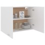 Weißer Hängeschrank aus Holzwerkstoff, 80 x 31 x 60 cm von vidaXL, Küchenschränke - Ref: Foro24-801276, Preis: 67,81 €, Rabat...