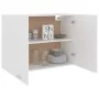 White engineered wood kitchen hanging cabinet 80x31x60 cm by vidaXL, Kitchen cabinets - Ref: Foro24-801276, Price: 68,44 €, D...