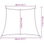 Toldo de vela HDPE marrón 160 g/m² 3/4x3 m by , Umbrellas - Ref: Foro24-311819, Price: 25,81 €, Discount: %