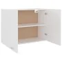 White engineered wood kitchen hanging cabinet 80x31x60 cm by vidaXL, Kitchen cabinets - Ref: Foro24-801276, Price: 68,44 €, D...