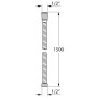 Tiger Flexo de ducha Ultrahose cromado 150 cm von , Versorgungsleitungen und Schläuche - Ref: Foro24-436926, Preis: 22,69 €, ...