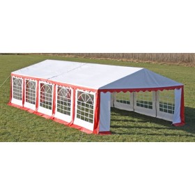 Parte Superior Del Toldo Fiestas Paneles Laterales Rojo & Blanco von , Abdeckungen für Zelte und Pavillons - Ref: Foro24-4015...