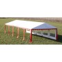 Parte Superior Del Toldo Fiestas Paneles Laterales Rojo & Blanco von , Abdeckungen für Zelte und Pavillons - Ref: Foro24-4015...