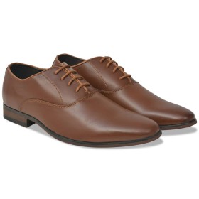 Zapatos de vestir negocios hombre cordones marrón t 42 cuero PU de , Calzado - Ref: Foro24-131770, Precio: 28,07 €, Descuento: %