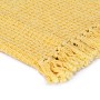 Manta de algodón amarillo mostaza 125x150 cm de , Mantas - Ref: Foro24-133761, Precio: 26,92 €, Descuento: %