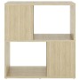 Librería de madera contrachapada roble Sonoma 60x24x63 cm by , Bookcases and shelves - Ref: Foro24-809065, Price: 33,89 €, Di...