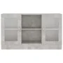 Gray engineered wood display case 120x30.5x70 cm by vidaXL, Sideboards - Ref: Foro24-802790, Price: 84,52 €, Discount: %