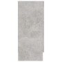 Graue Vitrine aus Holzwerkstoff, 120 x 30,5 x 70 cm von vidaXL, Sideboards - Ref: Foro24-802790, Preis: 86,07 €, Rabatt: %