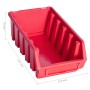 Kit de cajas de almacenaje 34 pzas paneles de pared rojo negro von , Werkzeugschränke - Ref: Foro24-150811, Preis: 28,73 €, R...