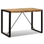 Mesa de comedor de madera maciza de mango rugosa 120 cm von , Küchen- und Esstische - Ref: Foro24-243996, Preis: 186,38 €, Ra...