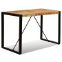 Mesa de comedor de madera maciza de mango rugosa 120 cm von , Küchen- und Esstische - Ref: Foro24-243996, Preis: 186,38 €, Ra...