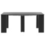 Mesa de comedor extensible negro brillante 175x90x75 cm de , Mesas de cocina y de comedor - Ref: Foro24-283732, Precio: 242,1...