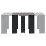 Mesa de comedor extensible negro brillante 175x90x75 cm de , Mesas de cocina y de comedor - Ref: Foro24-283732, Precio: 242,1...