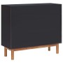 Aparador de madera maciza de acacia y MDF 90x33,5x8 cm von , Sideboards - Ref: Foro24-289906, Preis: 254,83 €, Rabatt: %