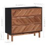 Aparador de madera maciza de acacia y MDF 90x33,5x8 cm von , Sideboards - Ref: Foro24-289906, Preis: 254,83 €, Rabatt: %