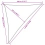Toldo de vela HDPE marrón 160 g/m² 3x4x5 m von , Sonnenschirme - Ref: Foro24-311806, Preis: 23,68 €, Rabatt: %