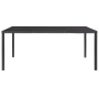 Mesa de comedor de jardín acero y vidrio negra 170x170x74,5 cm von , Gartentische - Ref: Foro24-313097, Preis: 265,05 €, Raba...
