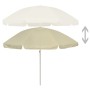 Sombrilla de playa amarillo arena 240 cm by , Umbrellas - Ref: Foro24-314703, Price: 31,56 €, Discount: %