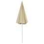 Sombrilla de playa amarillo arena 240 cm by , Umbrellas - Ref: Foro24-314703, Price: 31,56 €, Discount: %