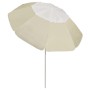 Sombrilla de playa amarillo arena 300 cm de , Sombrillas - Ref: Foro24-314715, Precio: 37,98 €, Descuento: %
