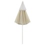 Sombrilla de playa amarillo arena 300 cm de , Sombrillas - Ref: Foro24-314715, Precio: 37,98 €, Descuento: %