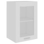 Weißer Hängeschrank aus Holzwerkstoff und Glas, 40 x 31 x 60 cm von vidaXL, Küchenschränke - Ref: Foro24-802505, Preis: 45,47...