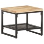 Mesa auxiliar de madera maciza de mango 40x40x35 cm by , Side tables - Ref: Foro24-320241, Price: 62,62 €, Discount: %