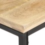 Mesa auxiliar de madera maciza de mango 40x40x35 cm by , Side tables - Ref: Foro24-320241, Price: 62,62 €, Discount: %