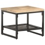 Mesa auxiliar de madera maciza de mango 40x40x35 cm by , Side tables - Ref: Foro24-320241, Price: 62,62 €, Discount: %